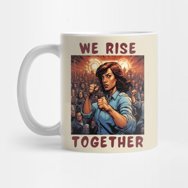 We rise together by IOANNISSKEVAS